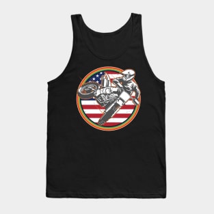 Dirt Bike Motocross Motorbike Biker Tank Top